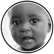 آموزش تخصصی چهره کودک سیاه پوست